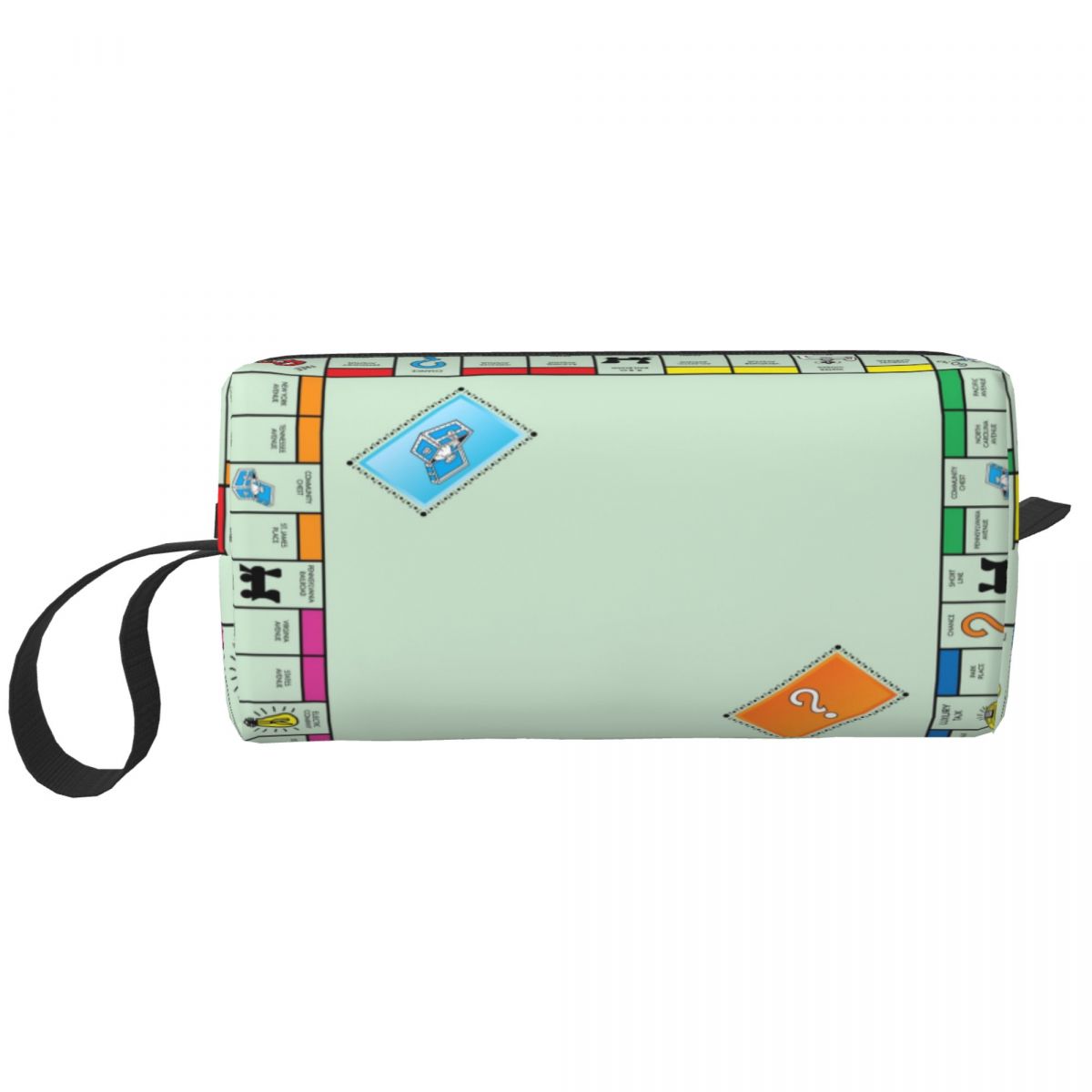 Beauty Makeup Game - Brettspielbrett – Monopoly-Make-up-Tasche, Kosmetik-Organizer, Aufbewahrung, Dopp-Set,