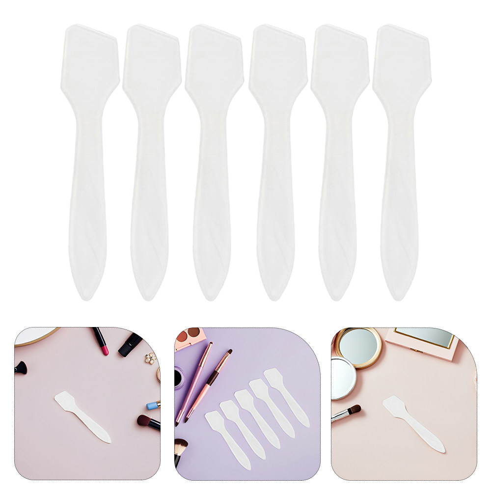 Beauty Makeup Tool - 50 Stück Make-up-Spatel aus Kunststoff für