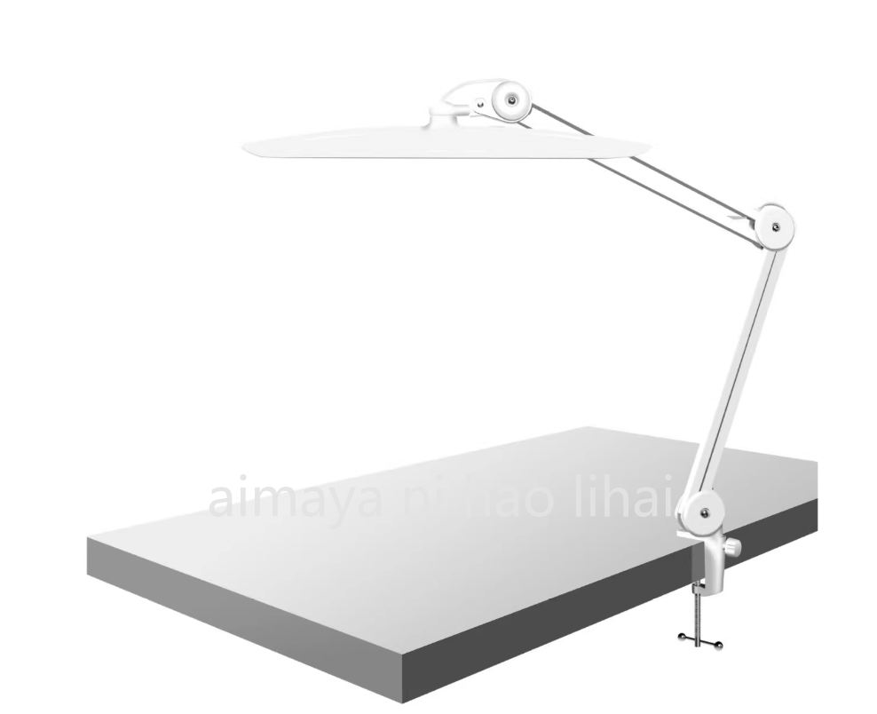 Beauty Works Makeup - LED-Schreibtischlampe mit langem Arm, Make-up, Maniküre,