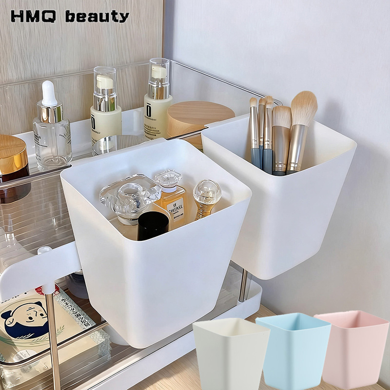 Beauty And Makeup Quotes - 2/1pc Hängende Lagerung Eimer Warenkorb Küche