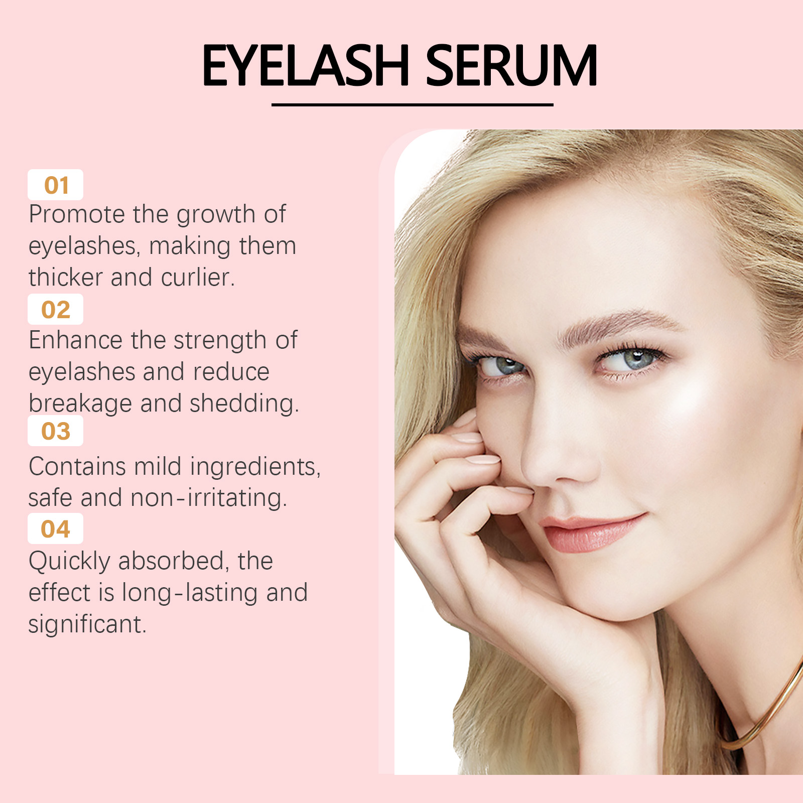 Wimpernserum zur Verlängerung  – Lash Serum Growth Bewertung und Preis