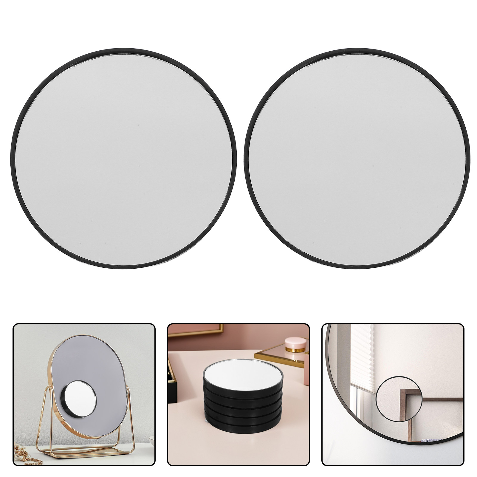 5 Stück Mini-Reisespiegel 5X G – Beauty Works Makeup Bewertung und Preis