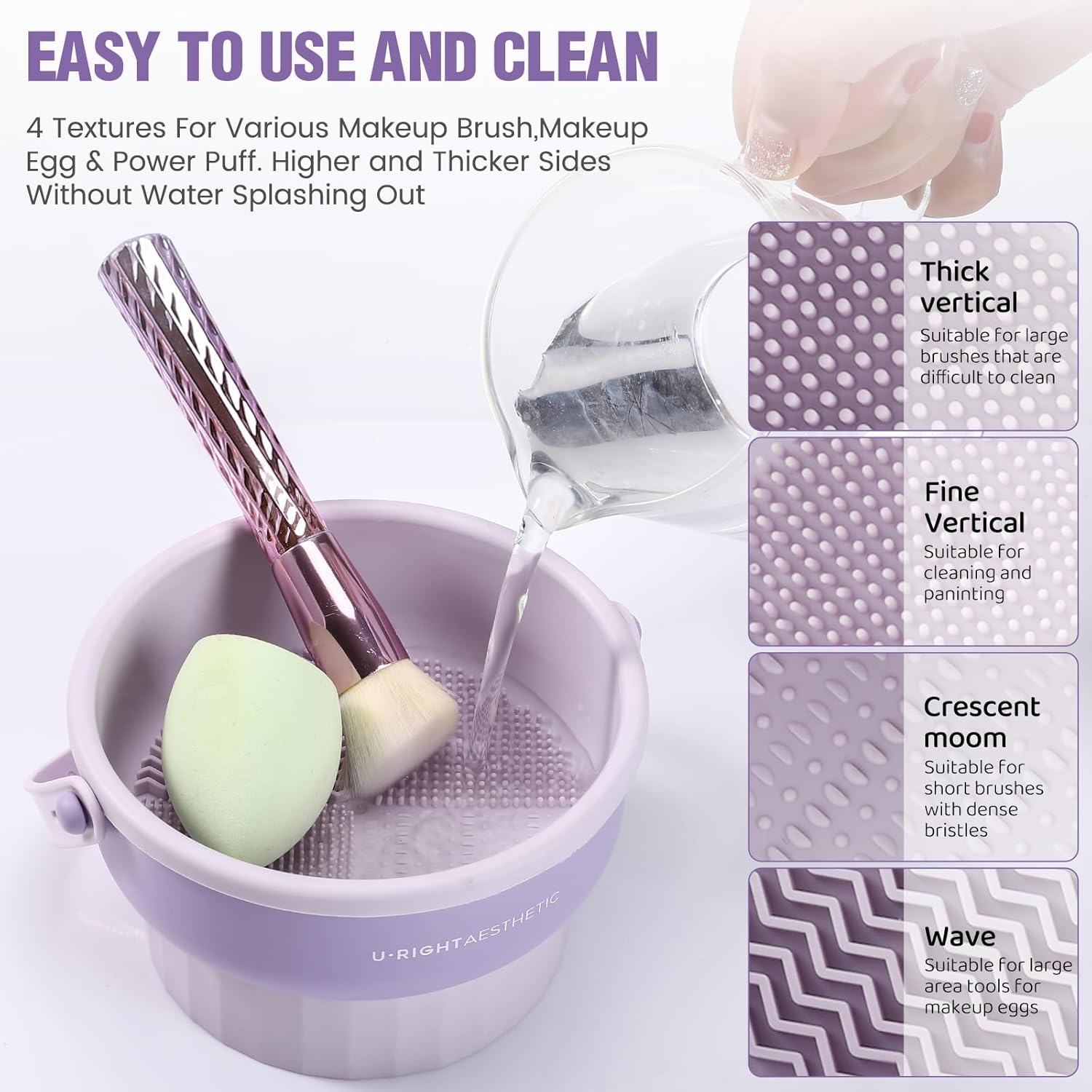 Make-up-Pinsel-Reinigungsschal – Makeup Beauty Set Bewertung und Preis