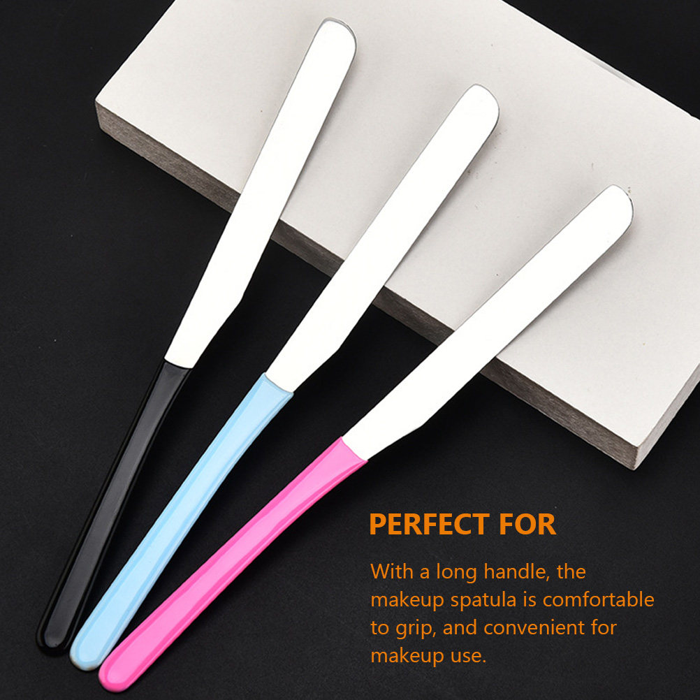 Edelstahl-Make-up-Spatel mit l – Beauty Makeup Tool Bewertung und Preis