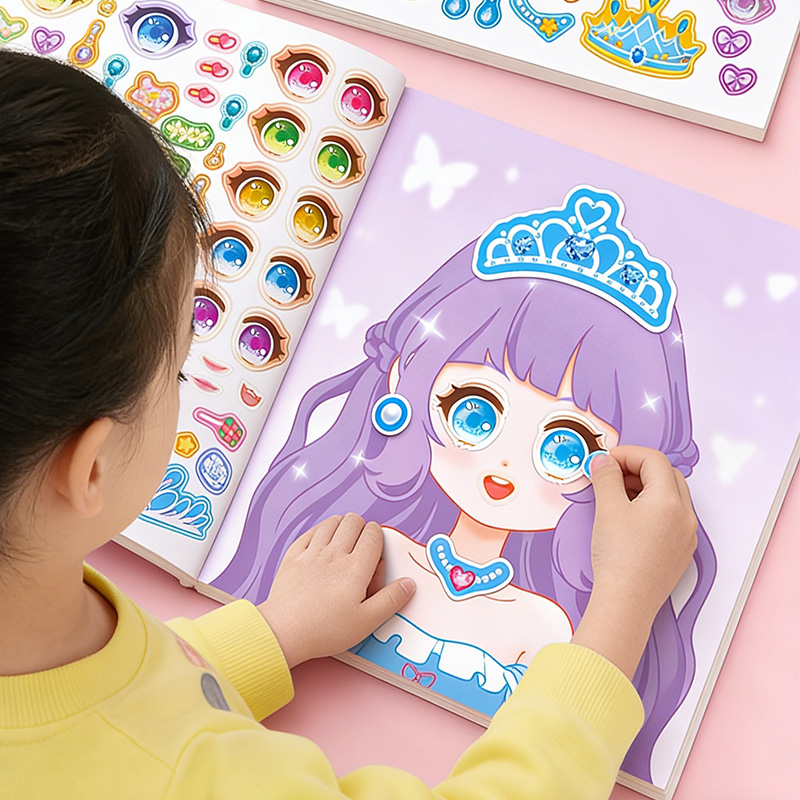 Prinzessinnen-Make-up-Aufklebe – Beauty Makeup Game Bewertung und Preis