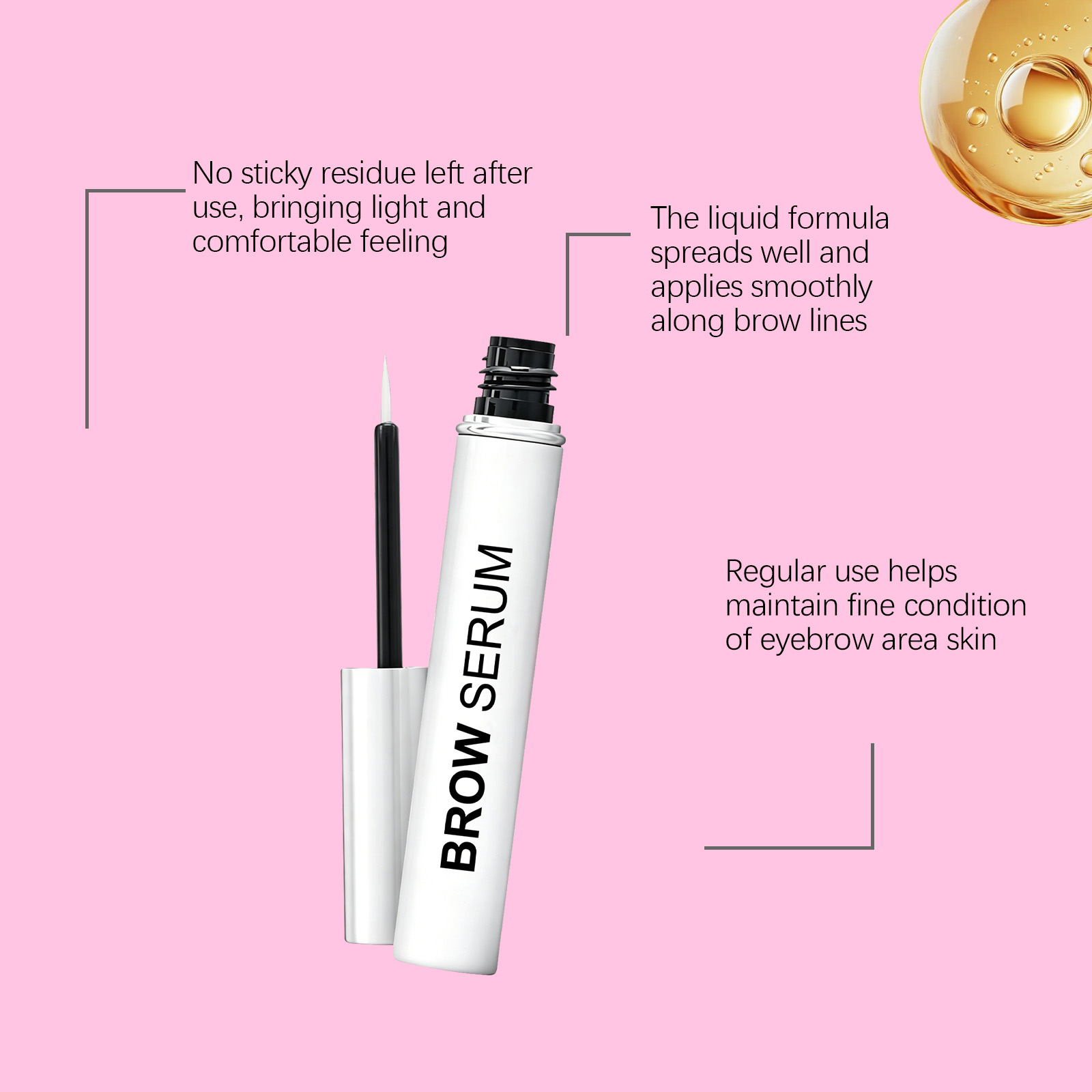 Rizinusöl-Serum für schnelles  – Lash Serum Growth Bewertung und Preis